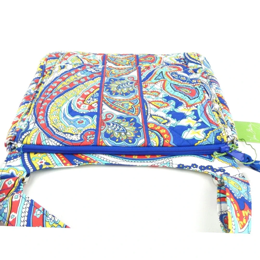Vera Bradley Marina Paisley Mailbag Hipster NWT